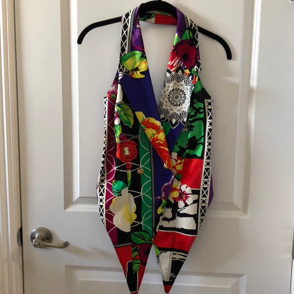 Rare Versace couture vest